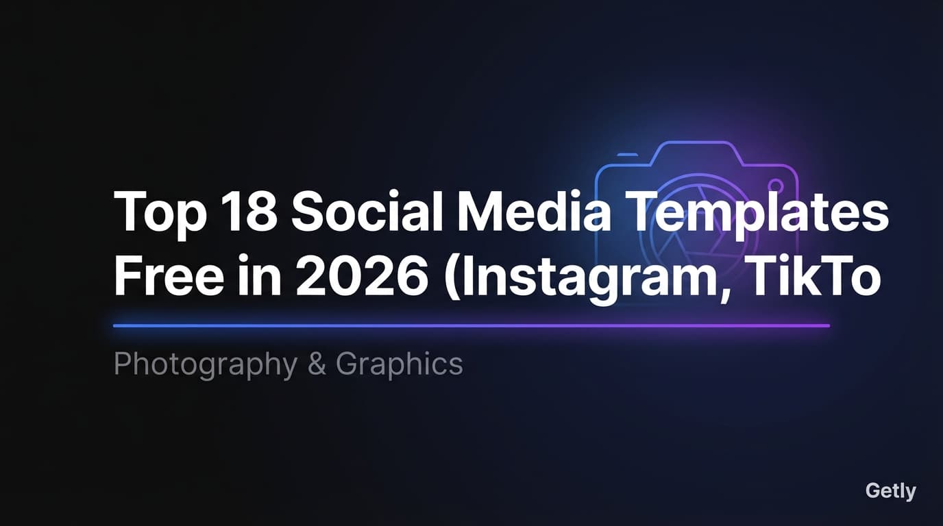 Top 18 Social-Media-Templates gratis in 2026 (Instagram, TikTok, LinkedIn & Pinterest) + Canva/Figma/Photoshop-Pack