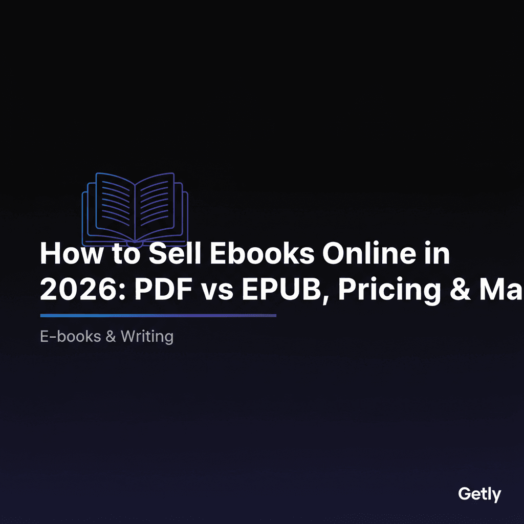 E-Books 2026 verkaufen: PDF vs. EPUB, Preisstrategie & Marketing