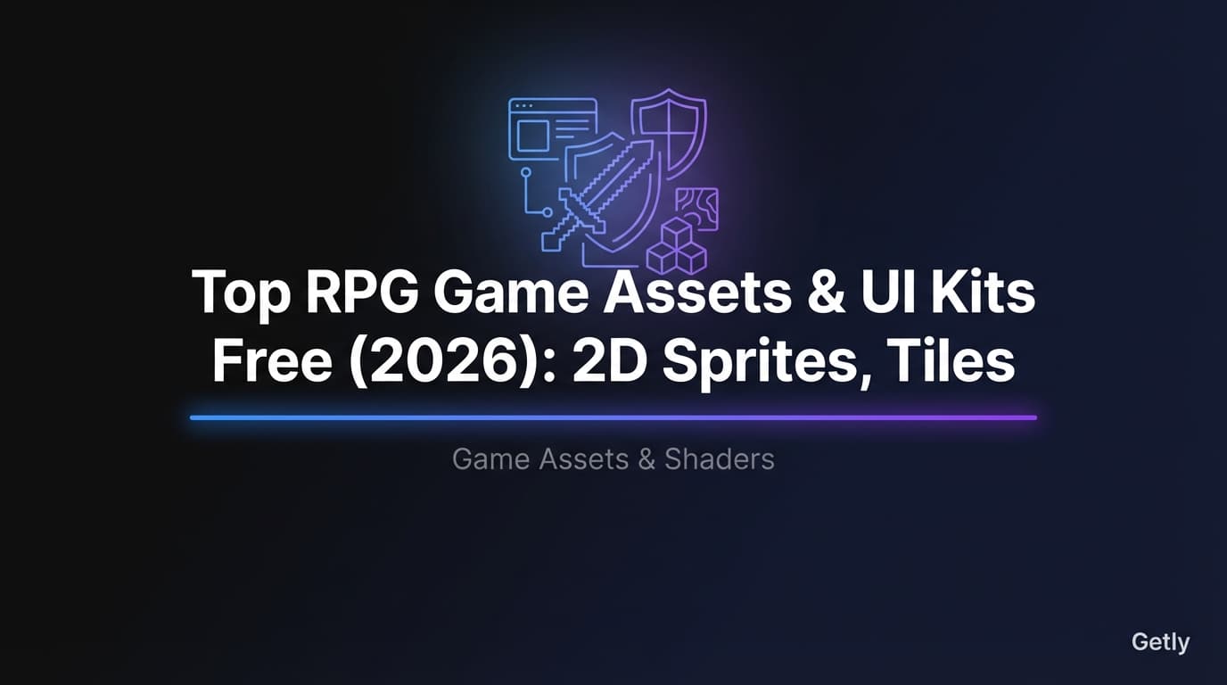 Top RPG game assets & UI kits free (2026): 2D/isometric sprites, tilesets + animations