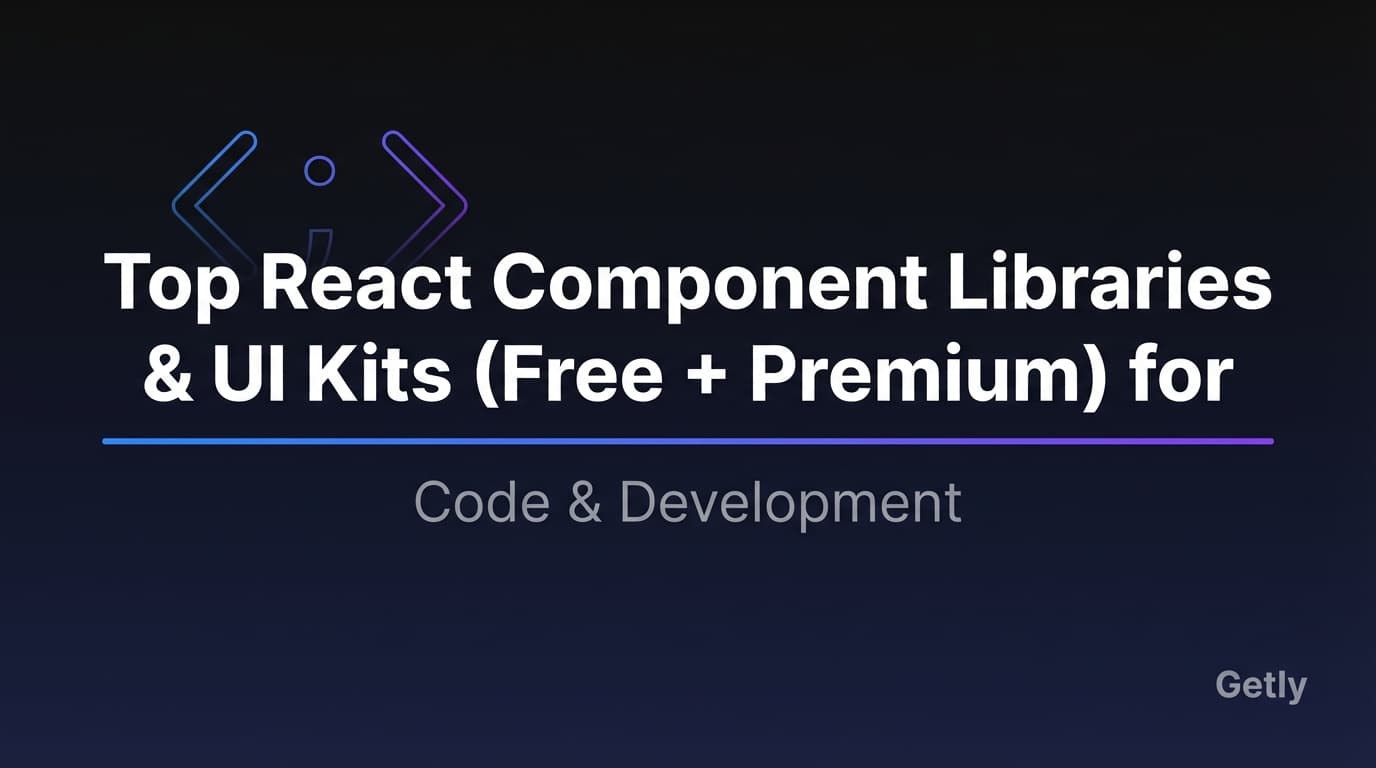 Top React-Komponentenbibliotheken & UI-Kits (kostenlos + Premium) für 2026