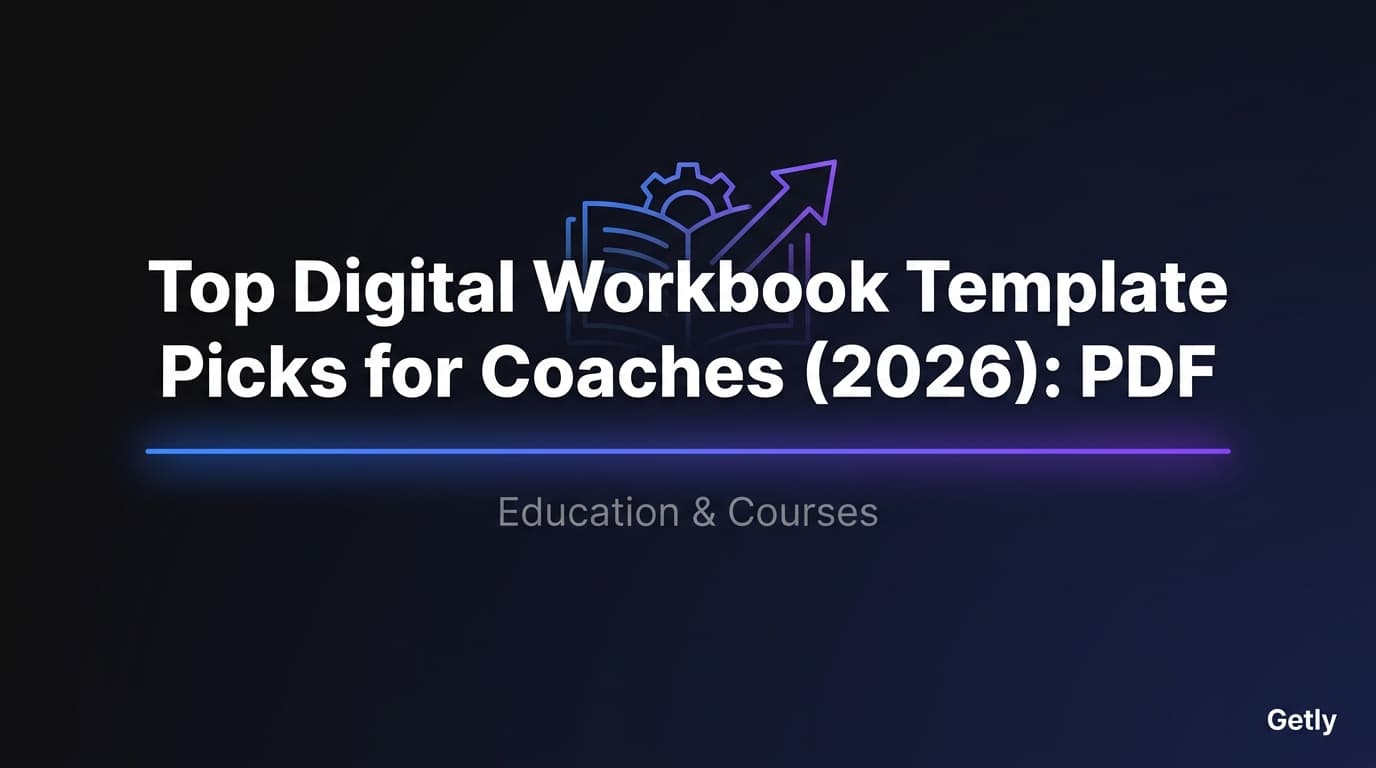 Top-Vorlagen für digitale Workbook-Coaching-Sets (2026): PDF, Notion & Docs