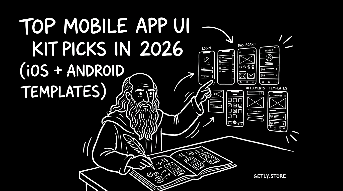 Top Mobile App UI Kit Picks in 2026 (iOS + Android Templates)