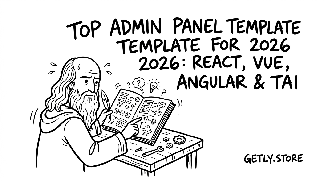 Топ шаблонов админ-панели 2026: React, Vue, Angular и Tailwind (свободные варианты)