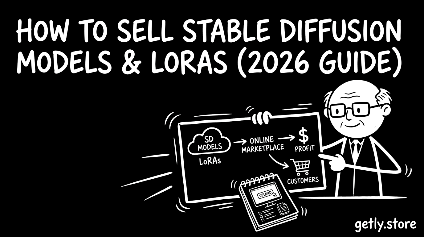 How to sell stable diffusion models & LoRAs (2026 guide)