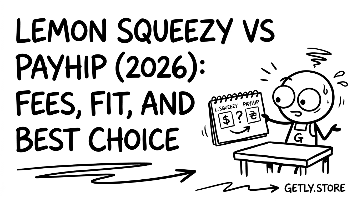 Lemon Squeezy vs Payhip (2026): Fees, Fit, and Best Choice