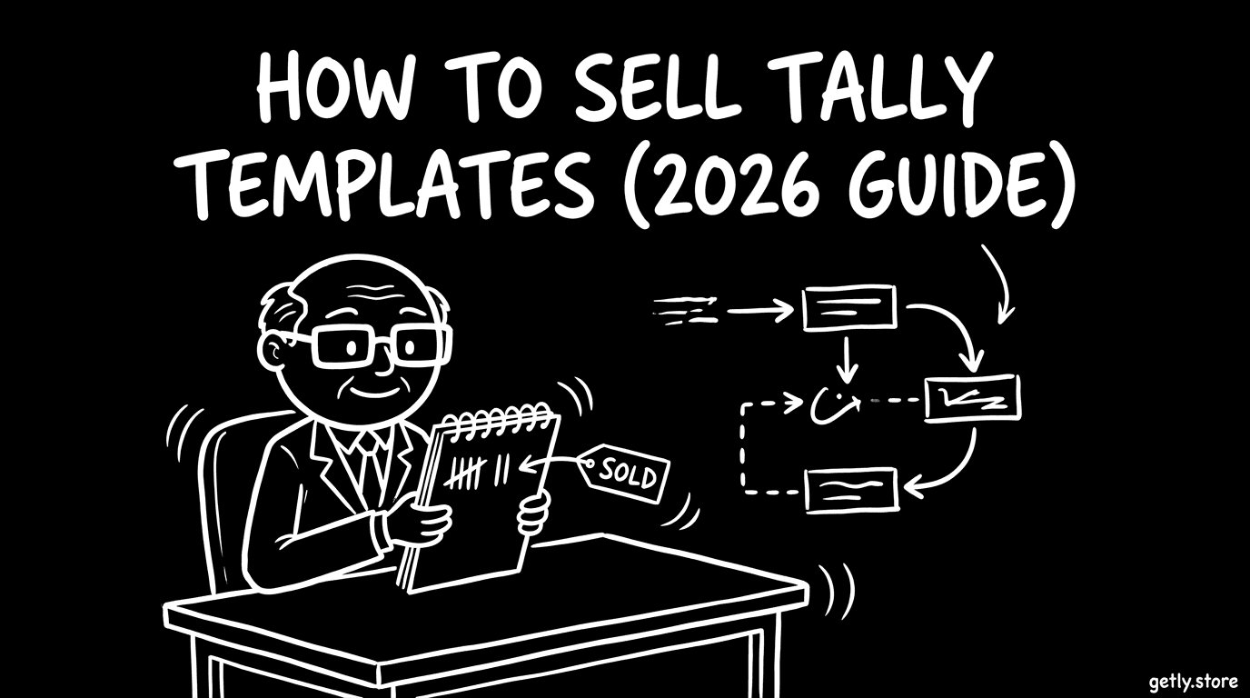 How to sell tally templates (2026 guide)