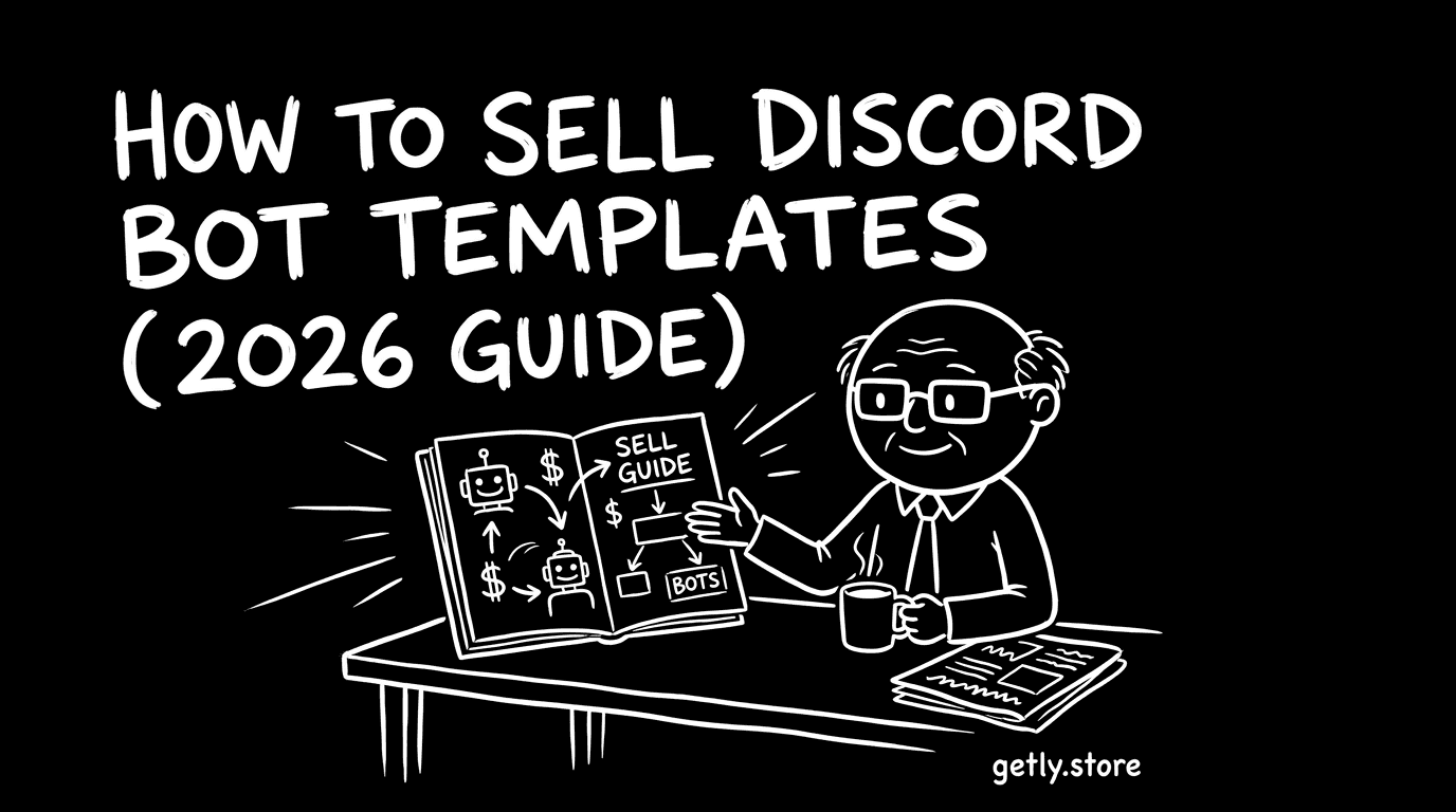 How to Sell Discord Bot Templates (2026 Guide)
