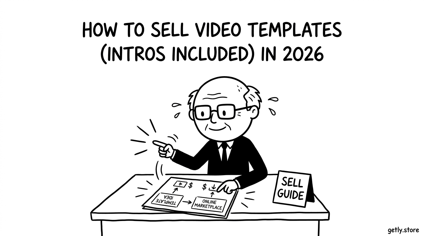 How to Sell Video Templates (Intros Included) in 2026
