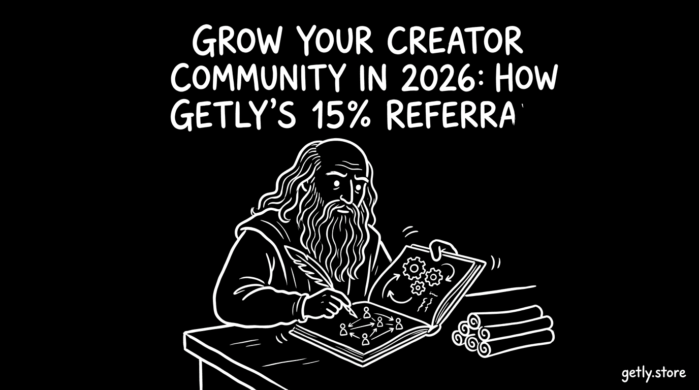 Grow Your Creator Community in 2026: How Getly’s 15% Referral Credit Works