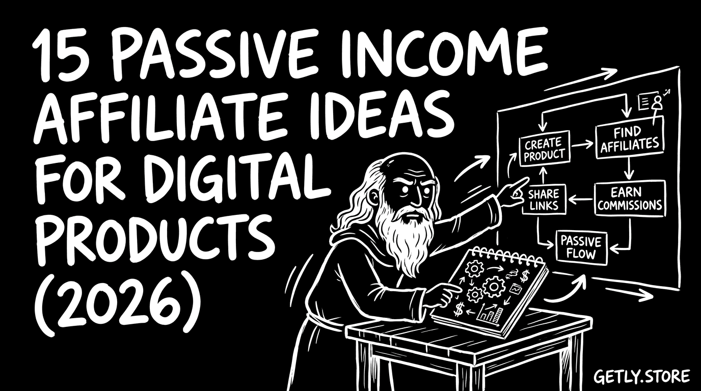 15 Passive Income Affiliate Ideas for Digital Products (2026) + Creator Strategy