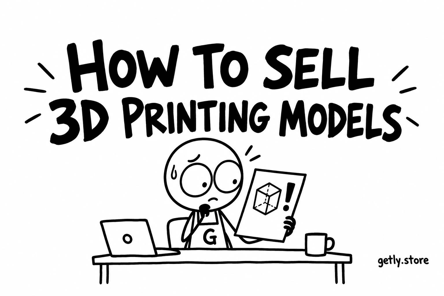 How to sell 3D printing models