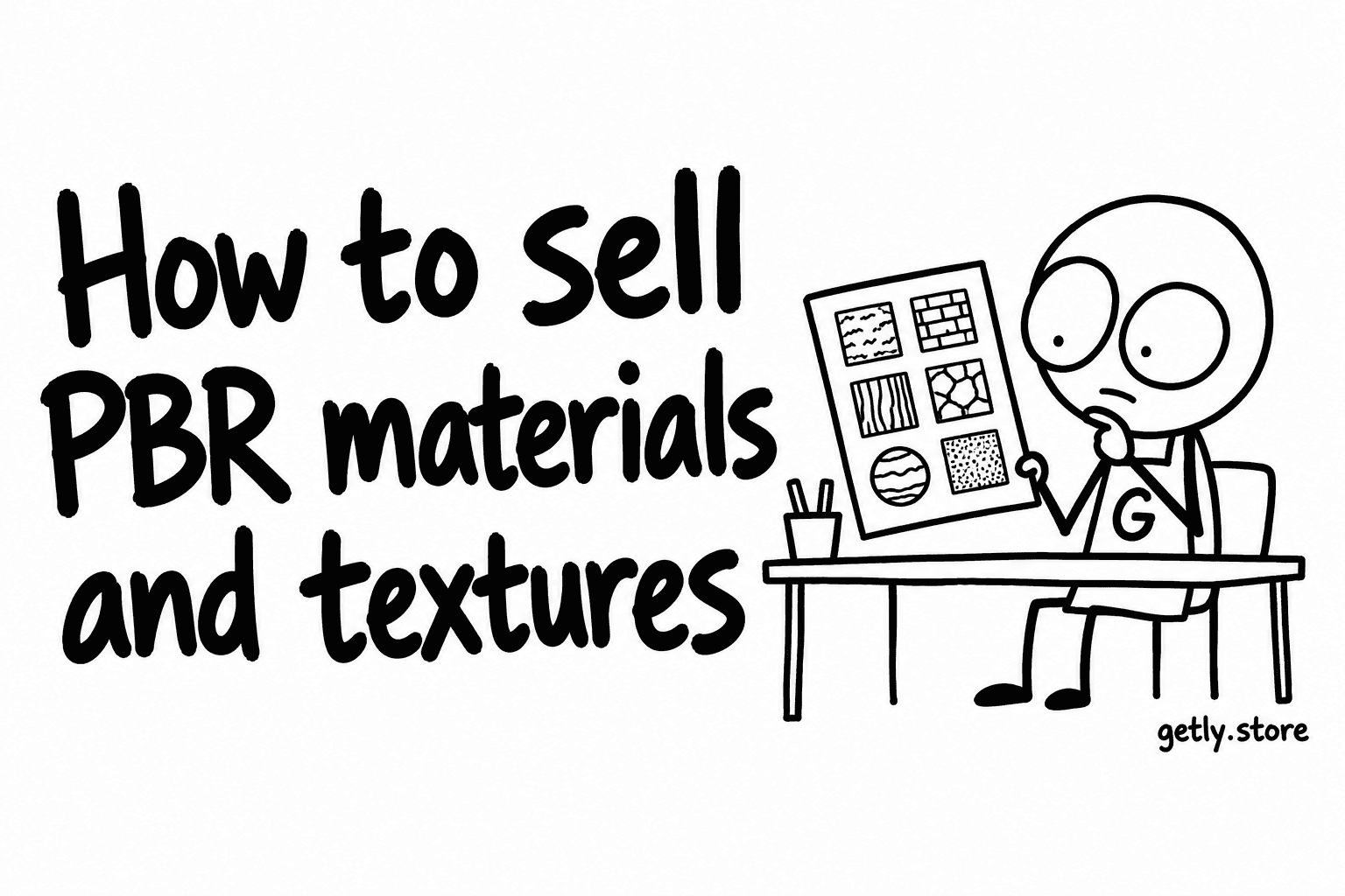 How to sell PBR materials and textures