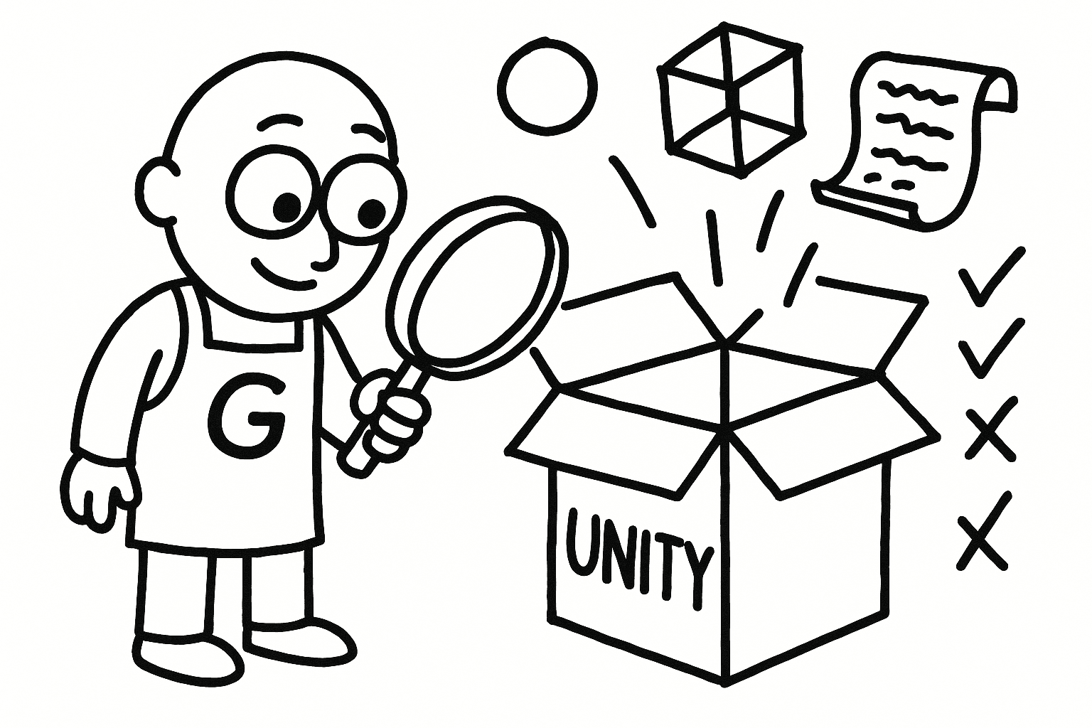 Getly Publisher for Unity — checking a package before it is sold
