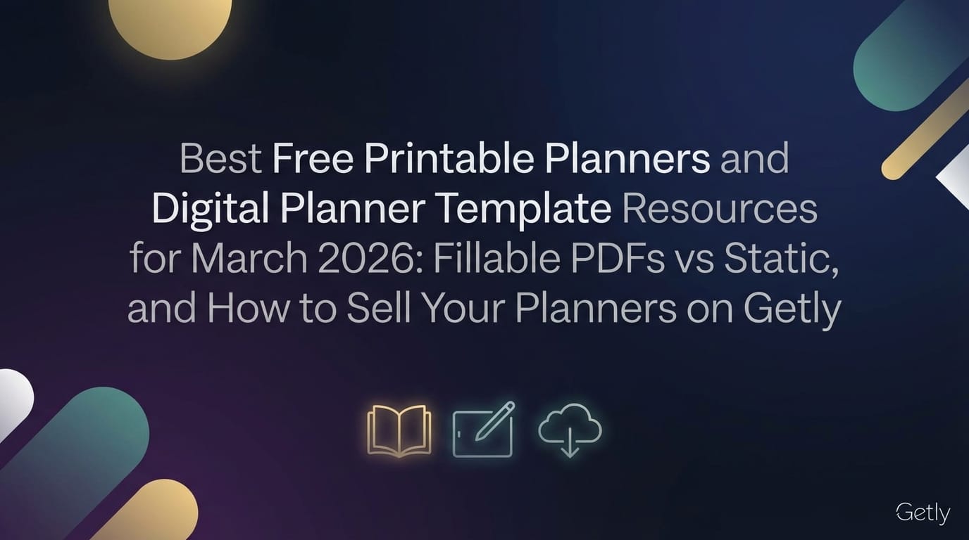 Best Free Printable Planners and Digital Planner Template Resources for March 2026: Fillable PDFs...