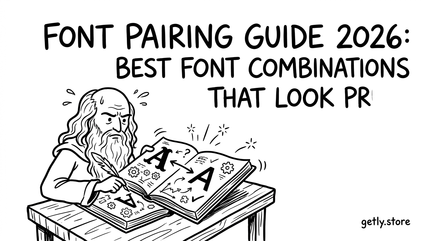 Font Pairing Guide 2026: Best Font Combinations That Look Pro