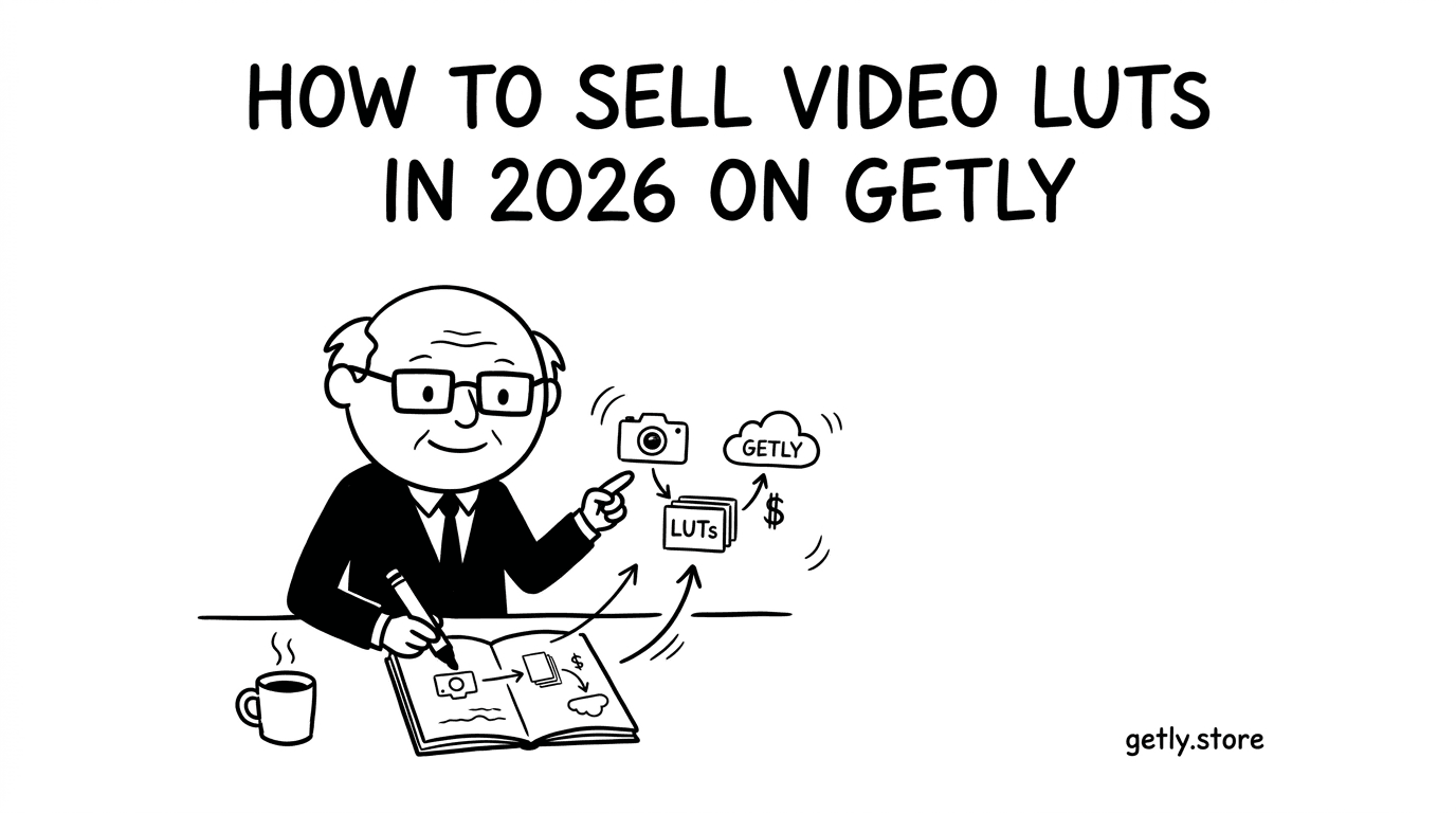 How to sell video luts in 2026 on Getly