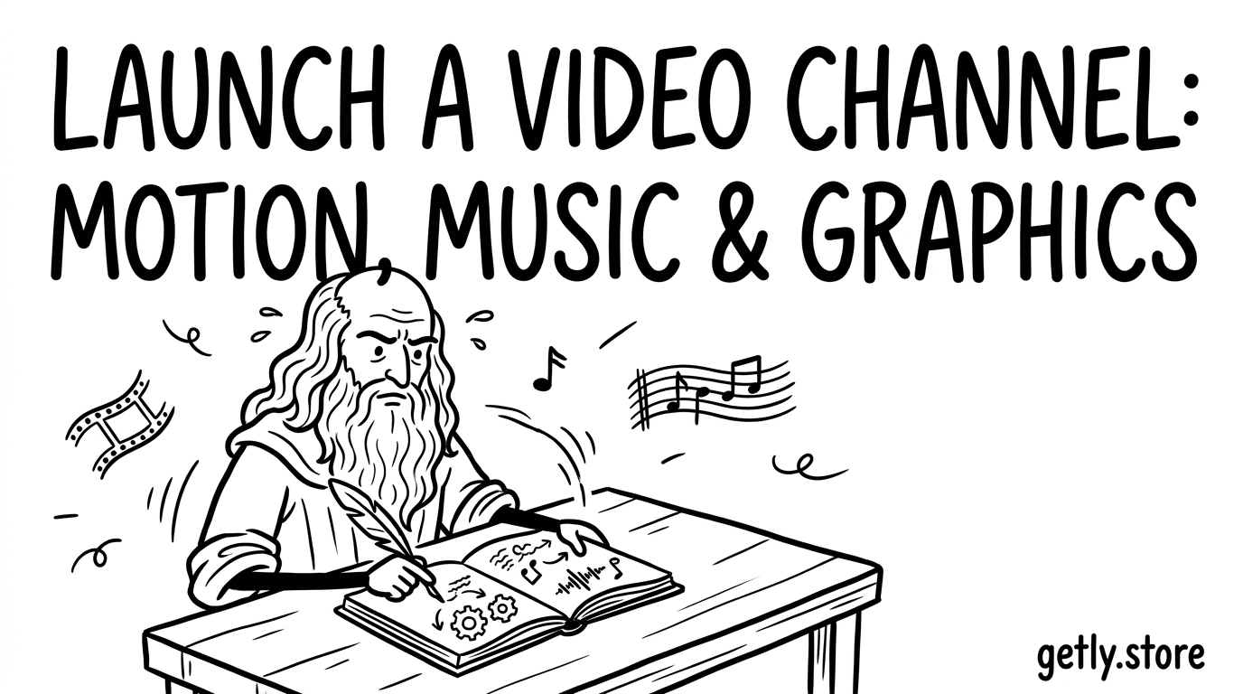 Launch a Video Channel: Motion, Music & Graphics