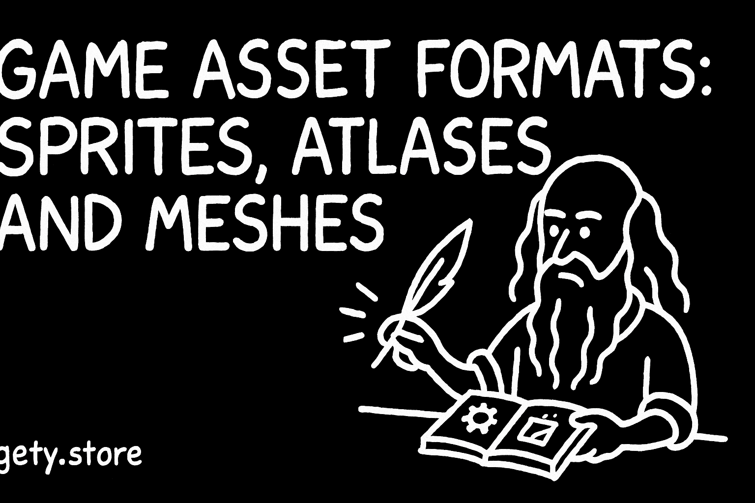 Game Asset Formats: Sprites, Atlases and Meshes