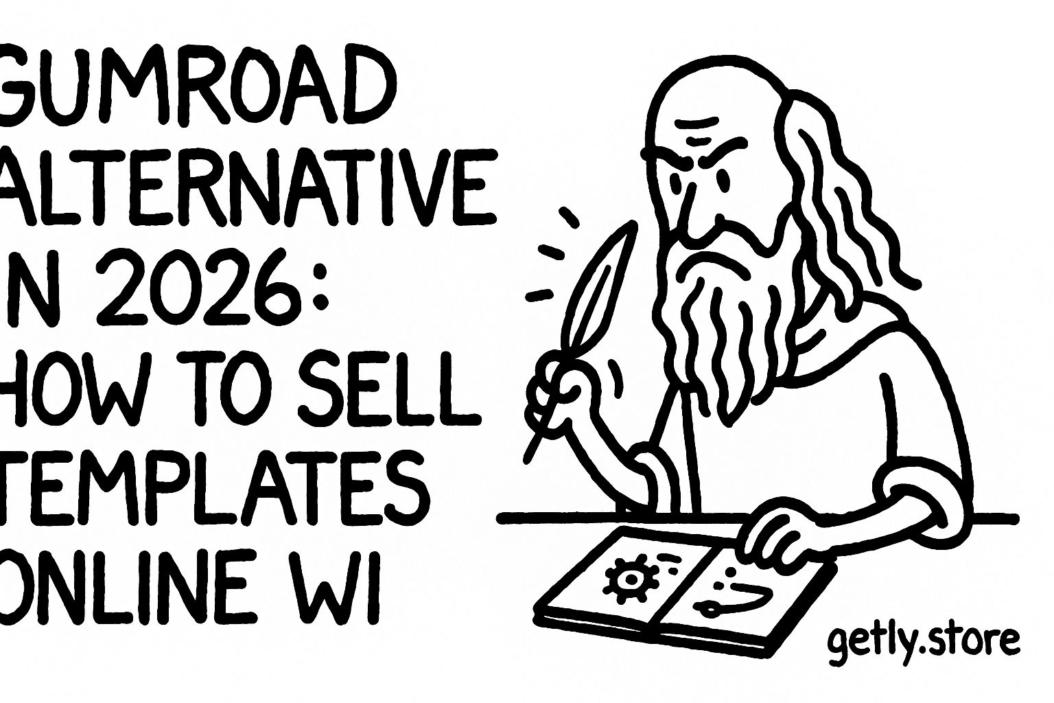 Gumroad Alternative in 2026: How to Sell Templates Online with Getly Pay Widget