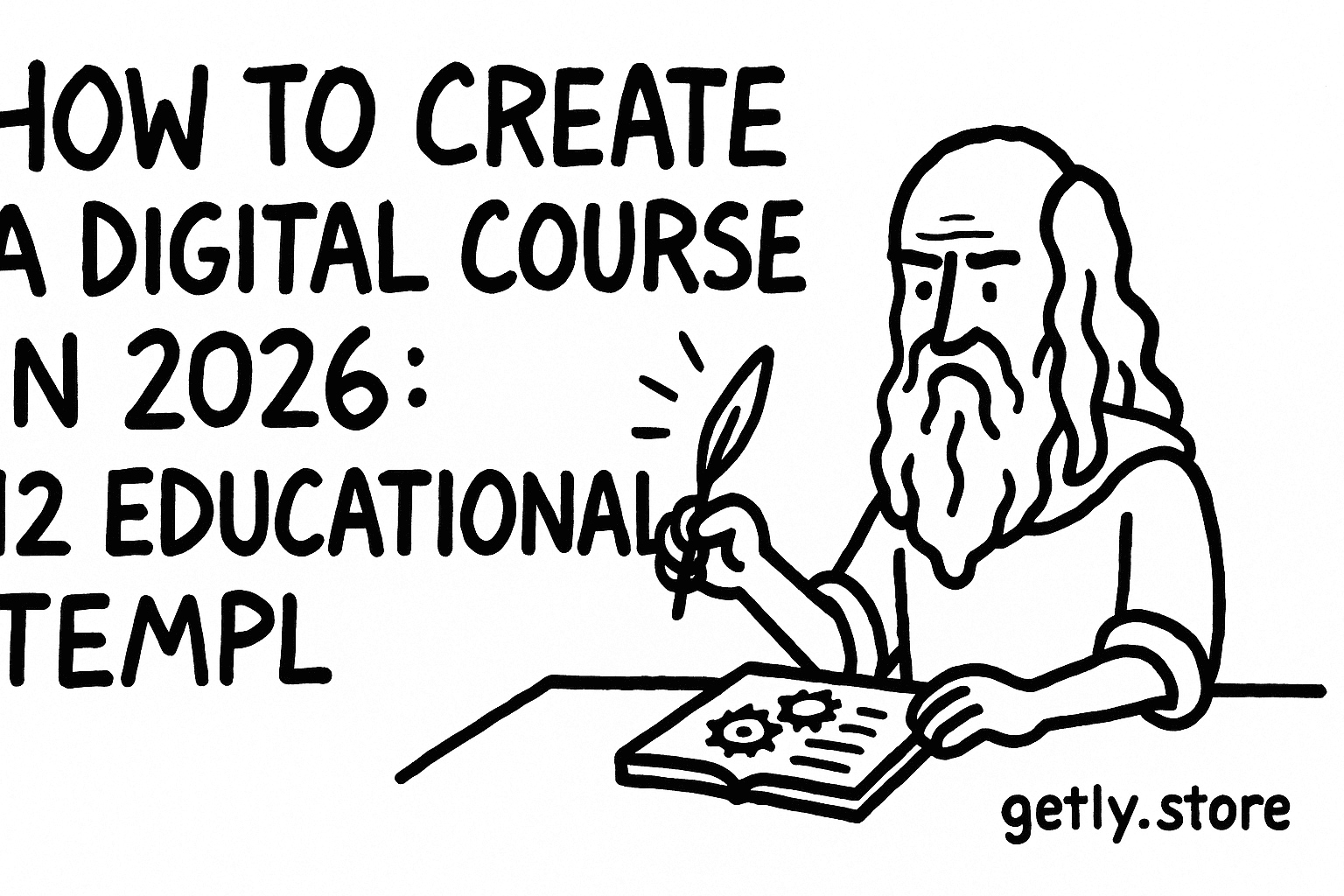 How to Create a Digital Course in 2026: 12 Educational Templates to Sell