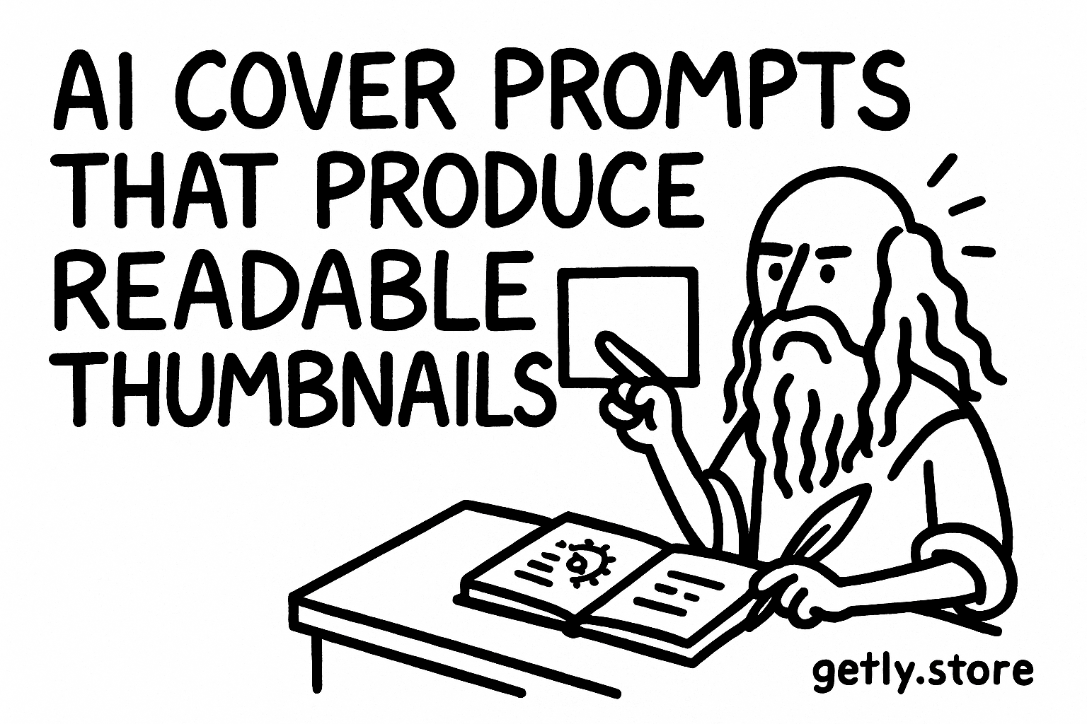 AI Cover Prompts That Produce Readable Thumbnails