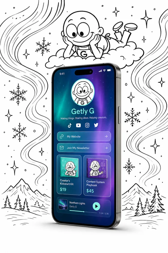 Getly Pages — aurora theme