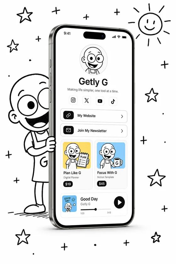 Getly Pages — default theme