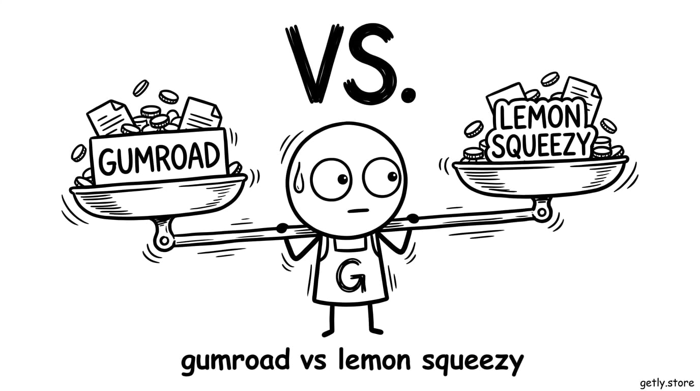 Gumroad vs Lemon Squeezy 2026: Ehrlicher Gebühren- + Feature-Vergleich