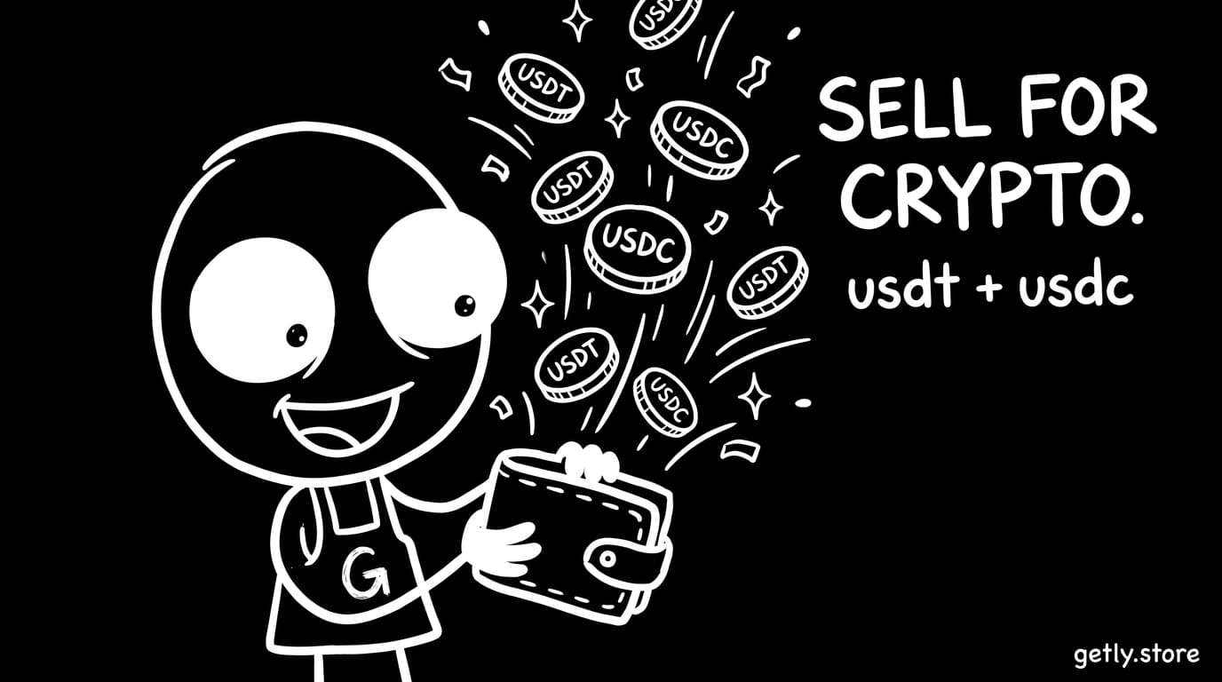 Digitale Produkte mit Krypto verkaufen