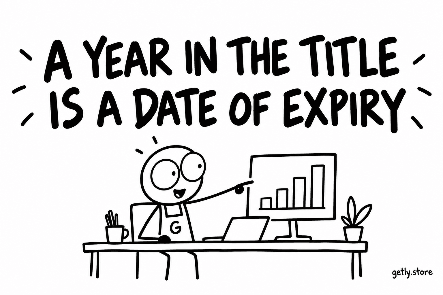 A year in the title is a date of expiry