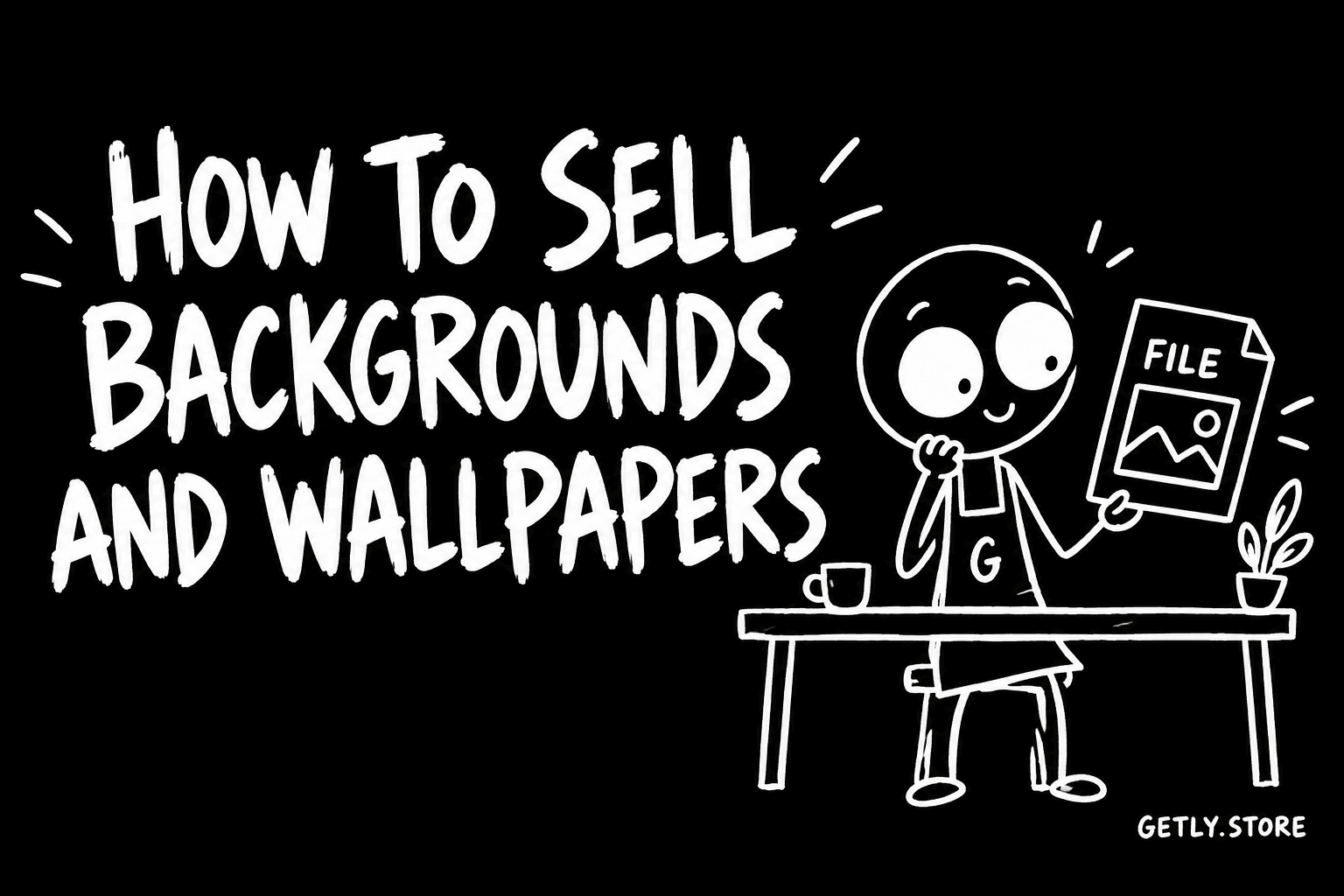 How to sell backgrounds and wallpapers