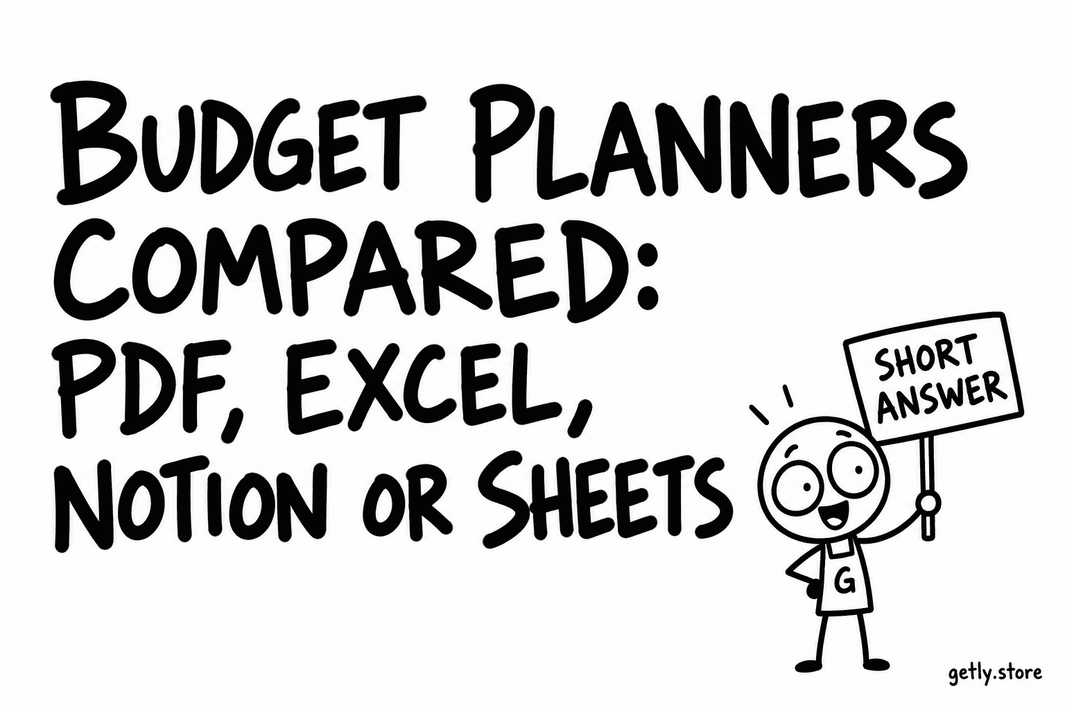 Шаблоны бюджета: PDF, Excel, Notion или Google Таблицы