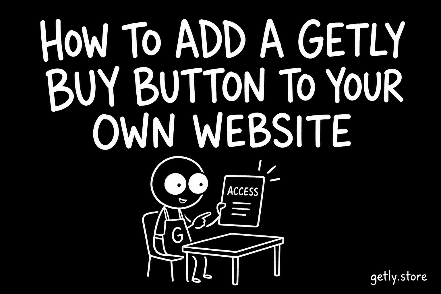 How to add a Getly Buy button to your own website