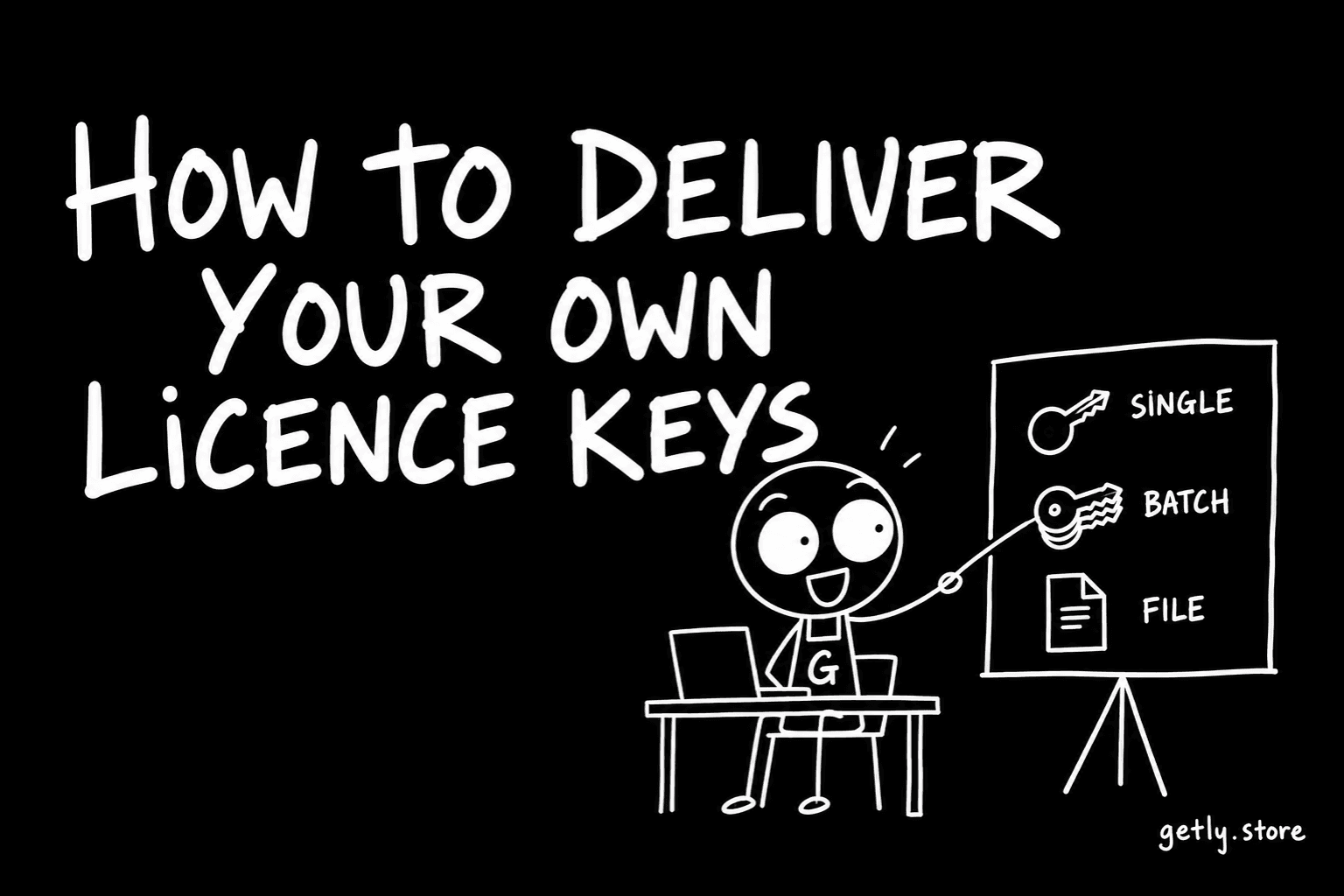 How to deliver your own licence keys