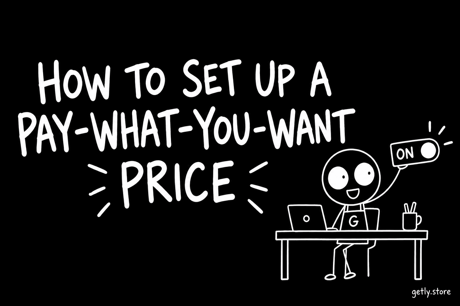 How to set up a pay-what-you-want price