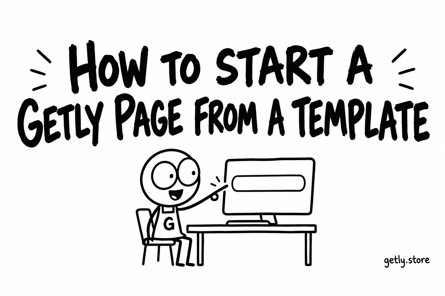 How to start a Getly Page from a template