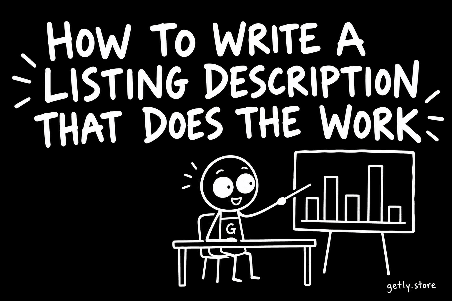 How to write a listing description that does the work