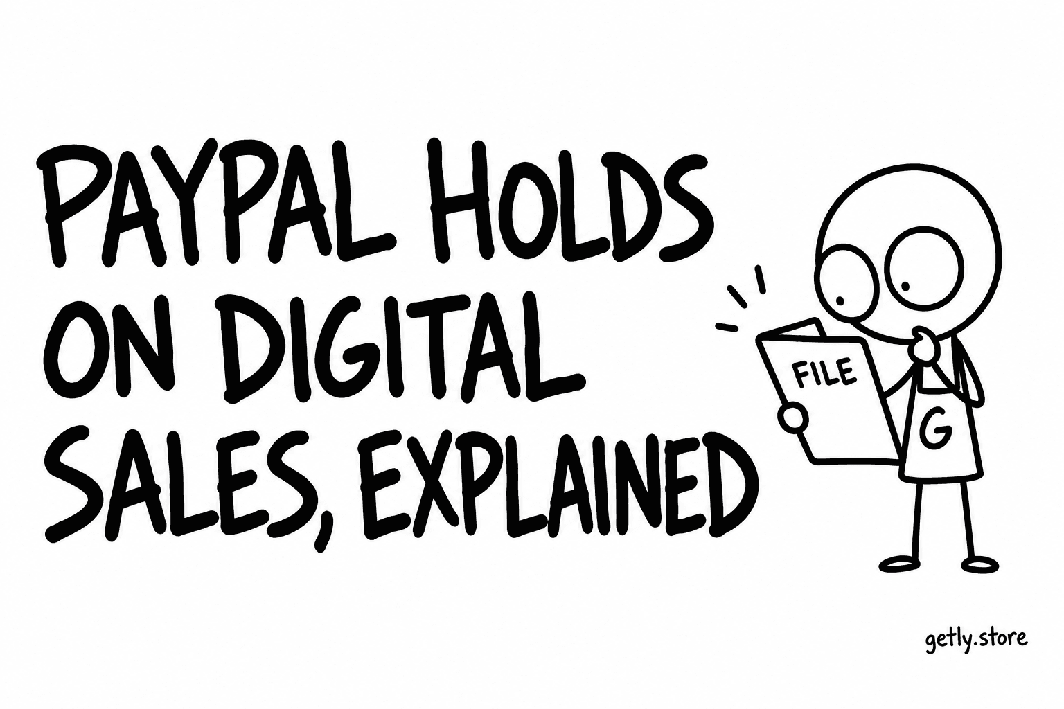 PayPal holds on digital sales, explained