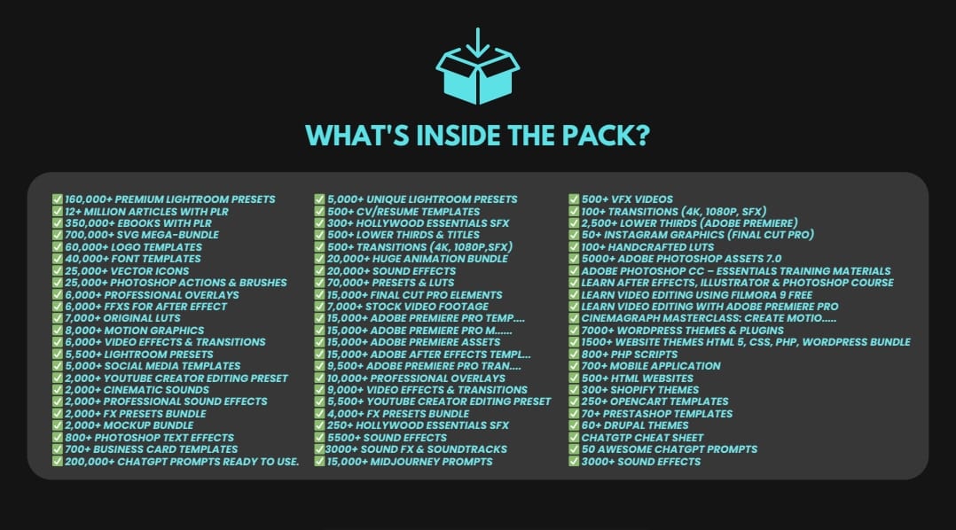 Preview image of 20+ MILLION DIGITAL TOOLKIT BUNDLE