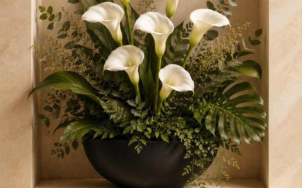 Набор из 3 постеров с цветочной композицией Pink Purple and White Floral Wall Art Set of 3 | Ботанические принты | Роскошный печатный декор