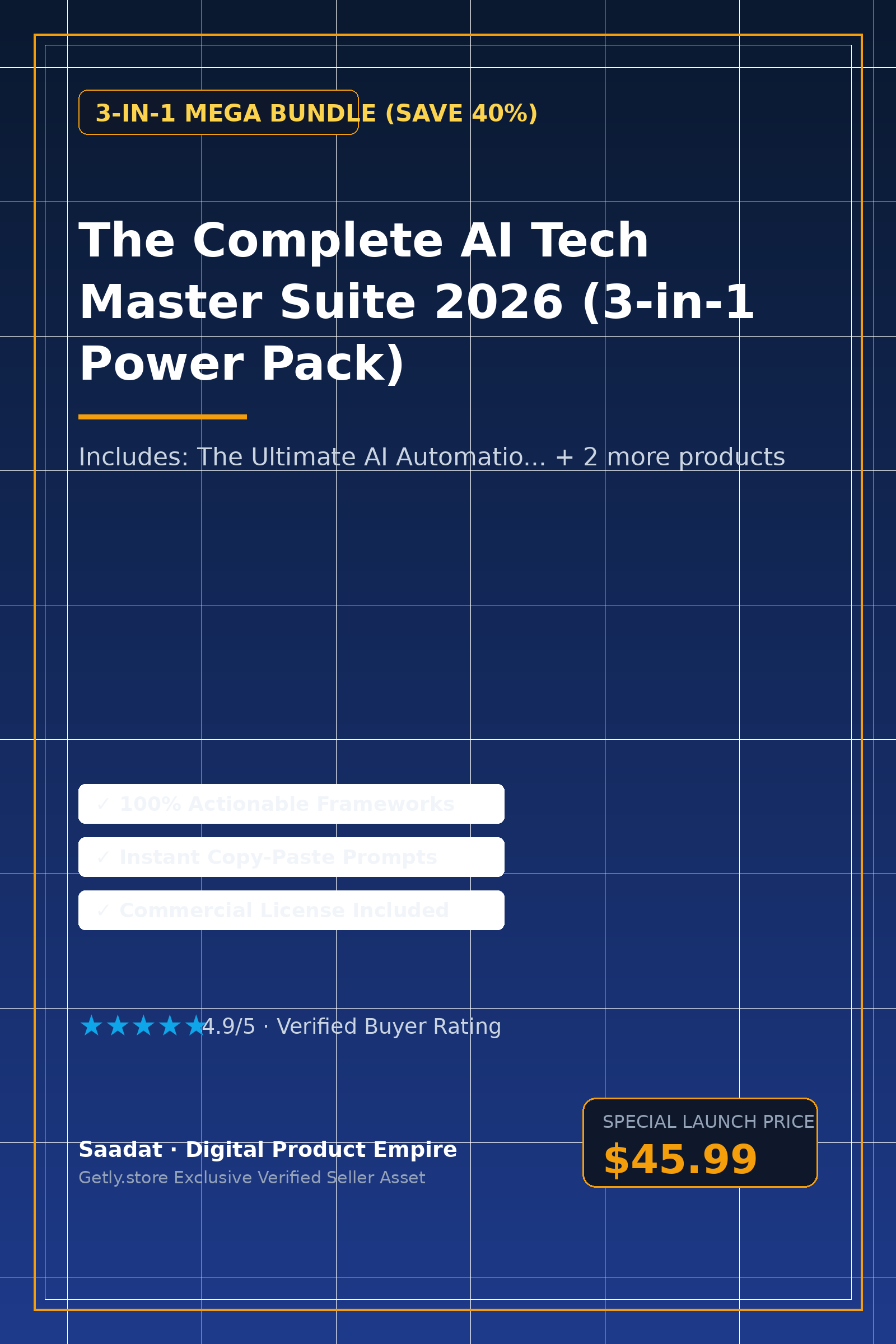 Полный пакет The Complete AI Tech Master Suite 2026 (3-в-1 Power Pack)