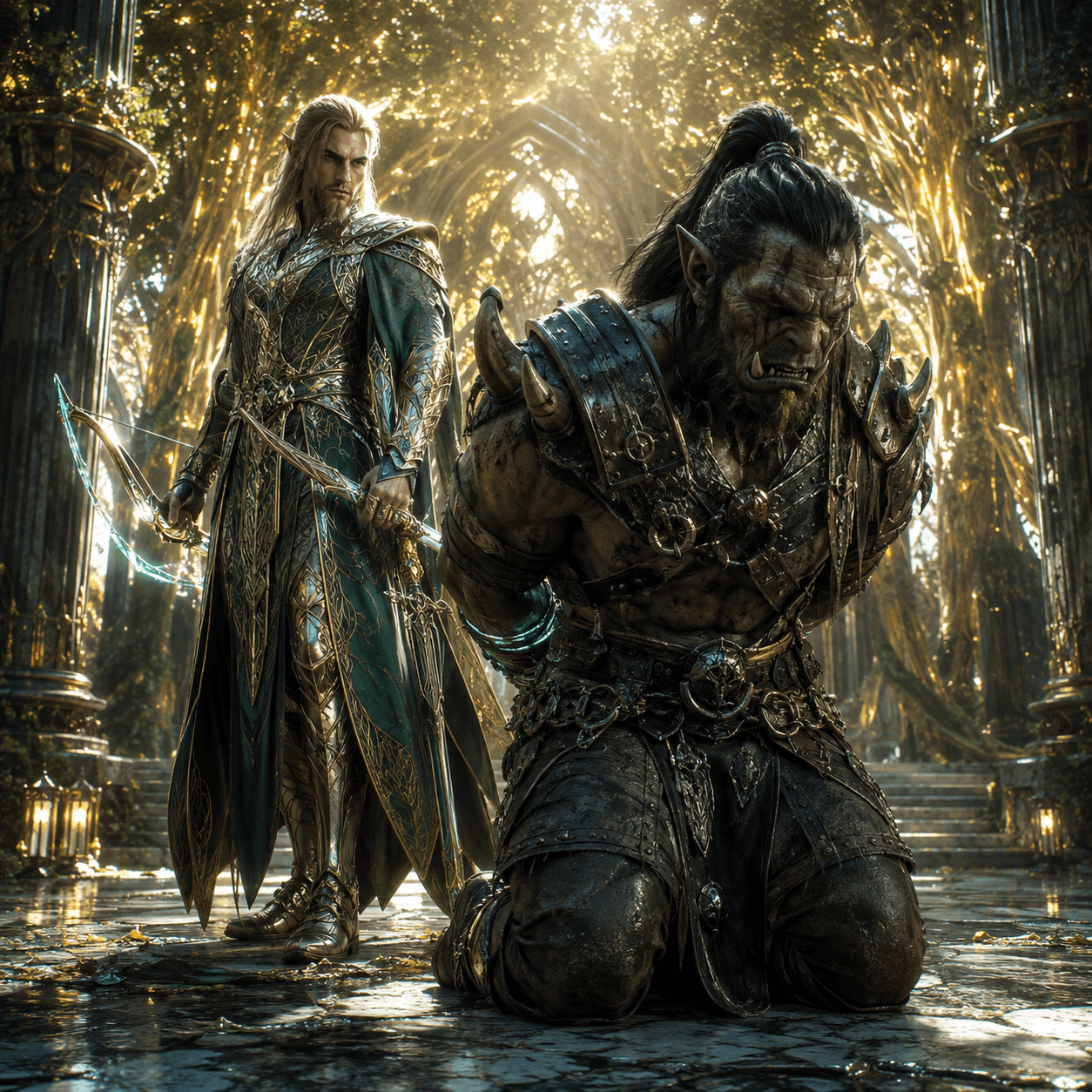 Preview image of Epic Elf Capturing Evil