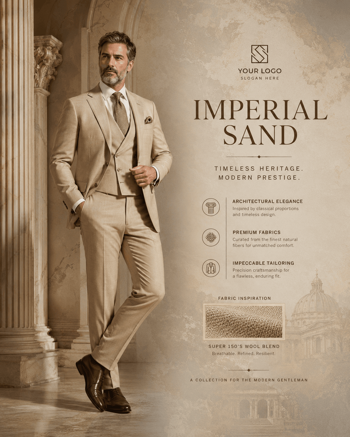 Preview image of Luxury Mens Suit Editorial Posters