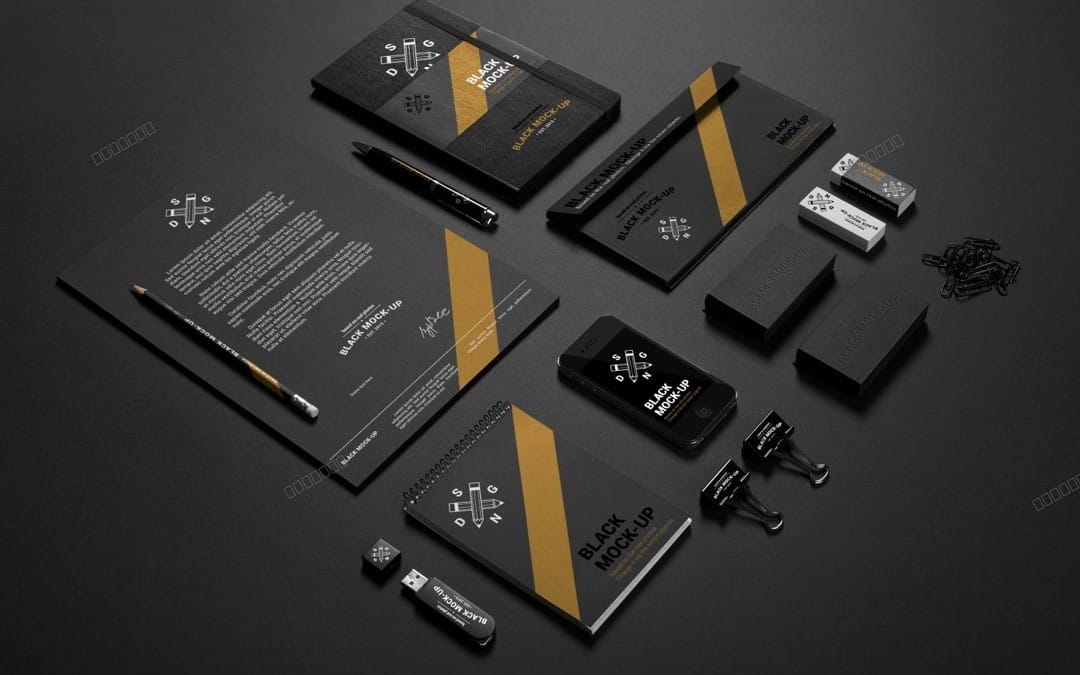 2 Business logo mockup pack