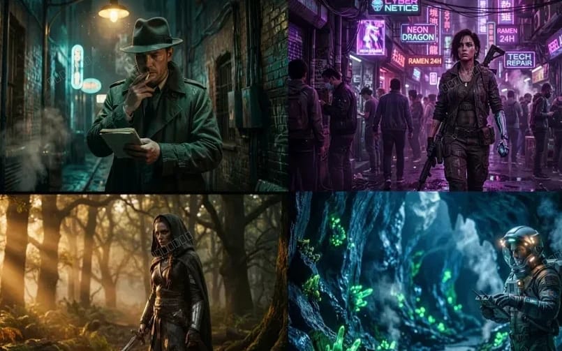 4 Ultrarealistic Cinematic Movie Still Wallpaper