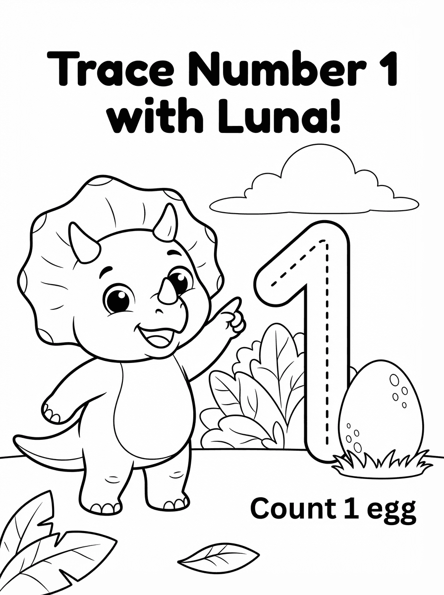 Preview image of Dino Aktivitätsbuch | Druckbares Dino-Aktivitätsbuch PDF für Kinder von 3–5 Jahren | Ausmalen, Spiele & Vorschulische Lernaktivitäten