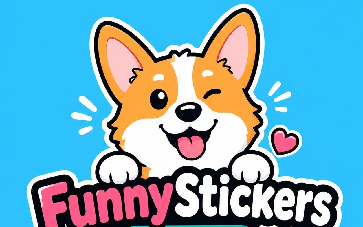 Funny capybara Stickers