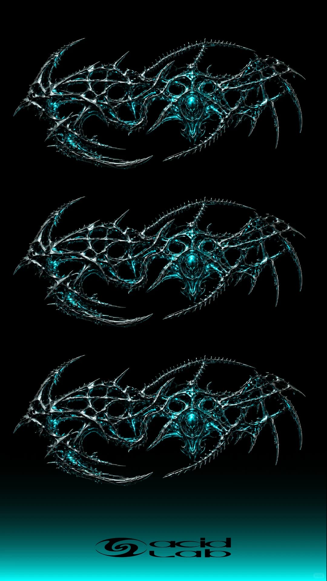 Preview image of Alien acid light print design – Full Bundle
