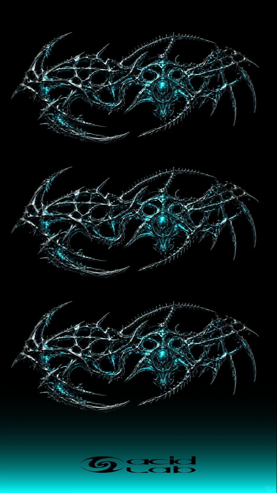 Preview image of Alien-Acid-Licht-Printdesign – Vollständiges Bundle