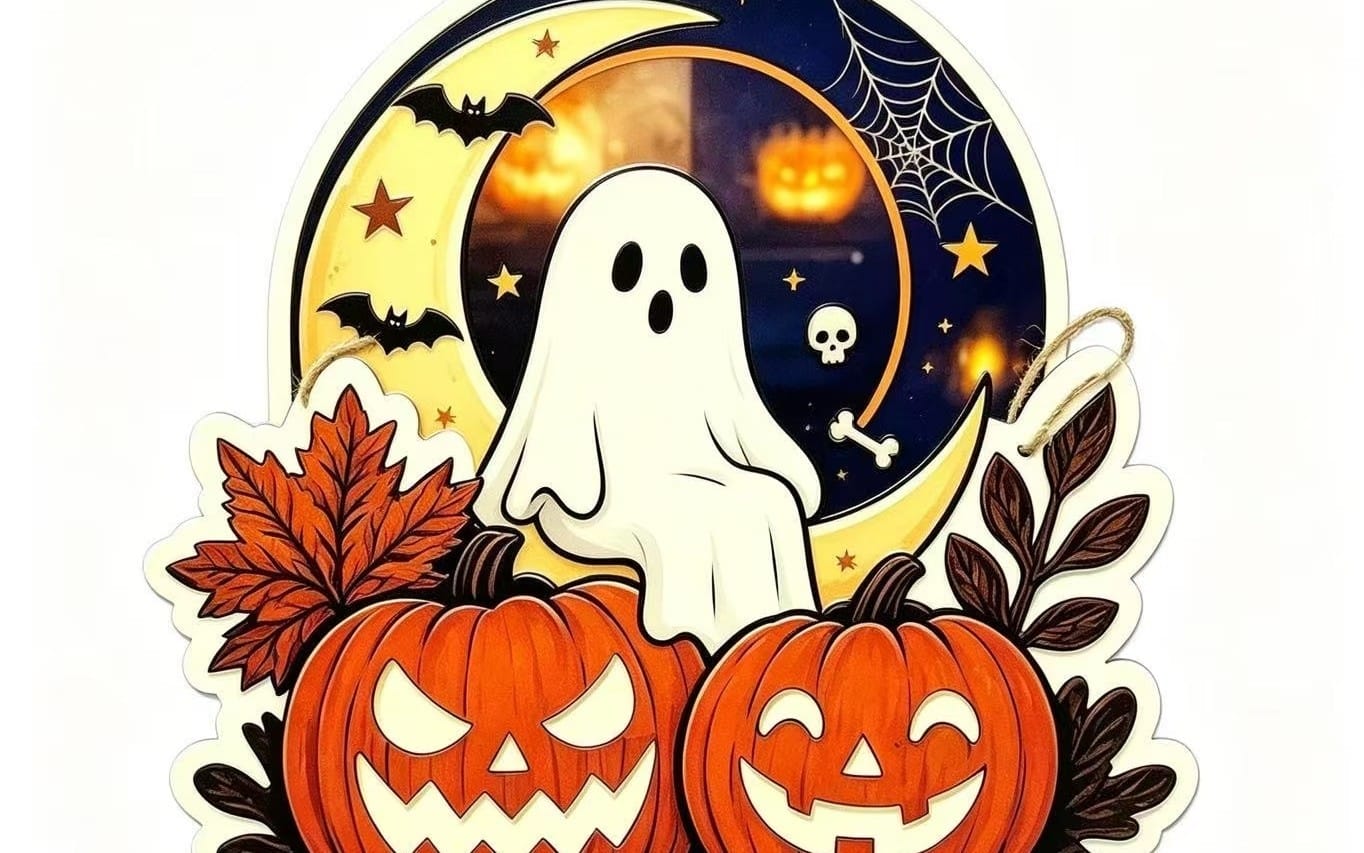 🔥 Limited Edition – Halloween Spooky Sticker Pack Special Edition (4 Designs) – Full Bundle